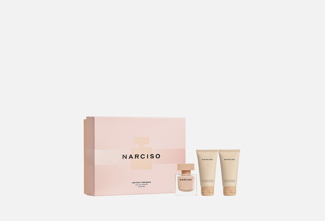 Набор NARCISO RODRIGUEZ NARCISO POUDREE set 1 шт narciso poudree набор п вода 50мл гель д душа 50мл лосьон д тела 50мл