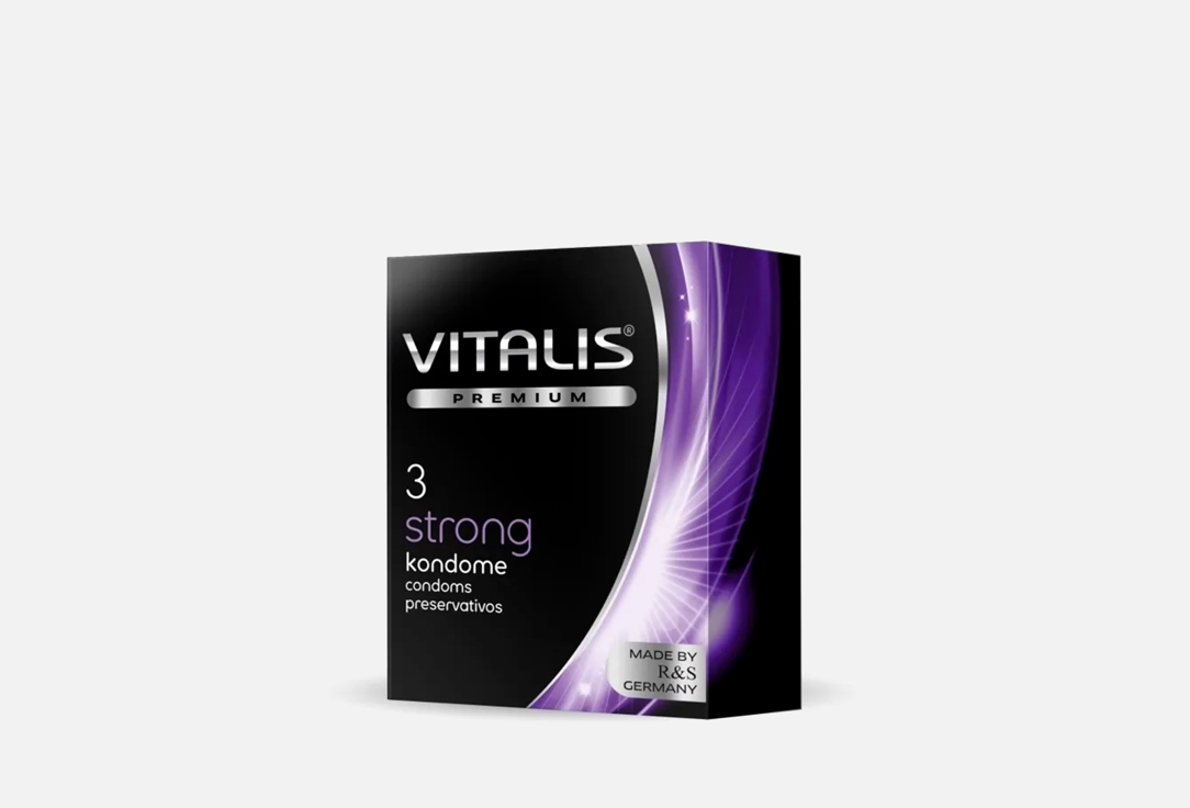 Презервативы сверхпрочные VITALIS  Strong  
