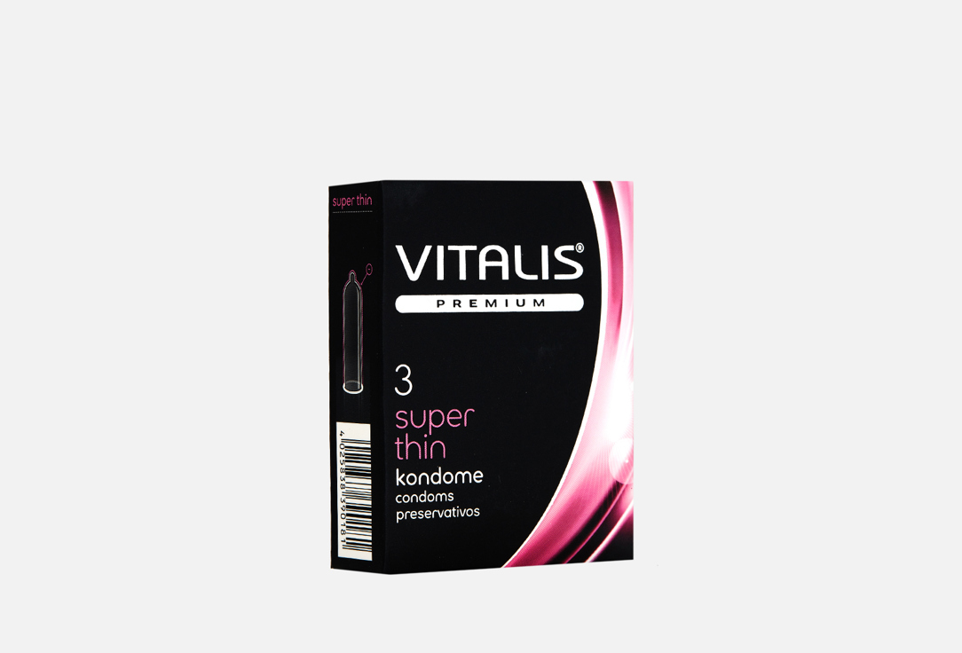 Презервативы супер тонкие  VITALIS PREMIUM super thin 