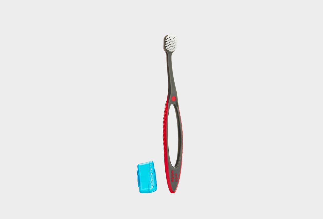 зубная щетка ( в ассортименте) EDEL+WHITE Flosserbrush PRO GUMS Antistress Ultrasoft+ 1 шт зубная щетка edel white clean curl curved 3d soft 1 шт