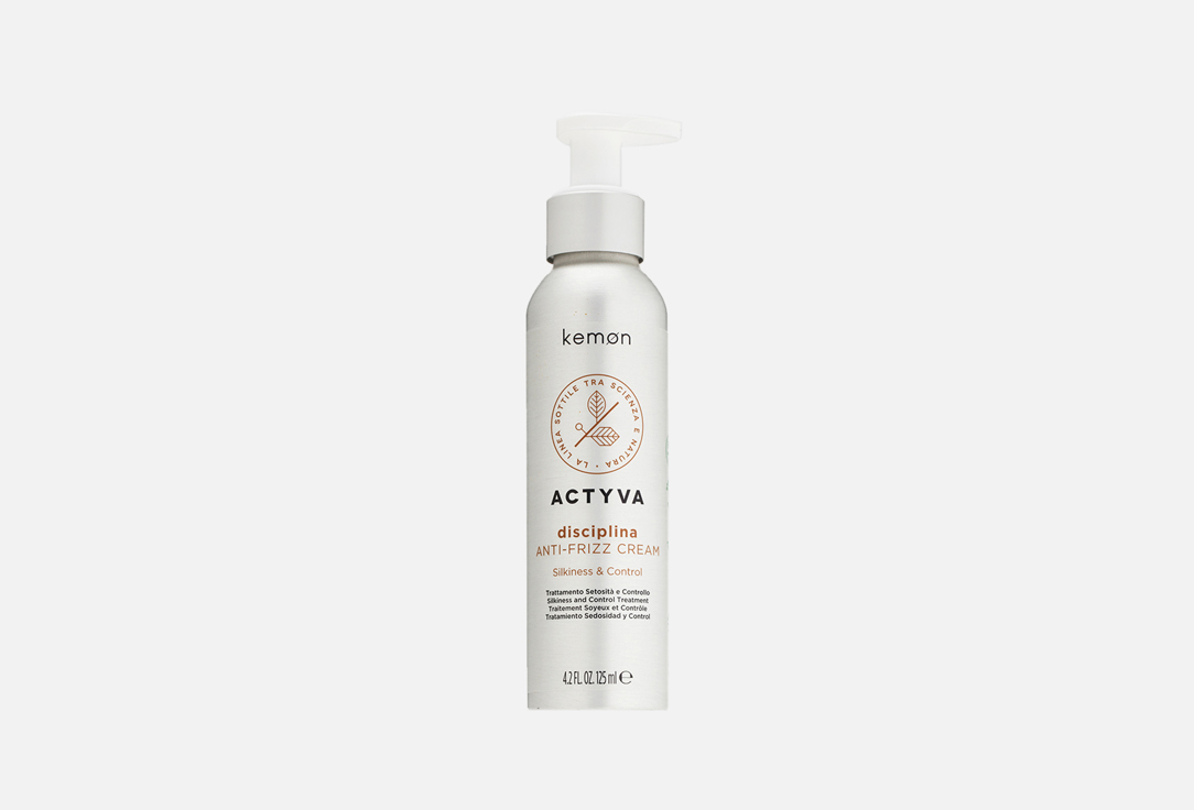 

Крем для укладки непослушных волос KEMON, Actyva Disciplina Anti-Frizz Сream Velian 125 мл
