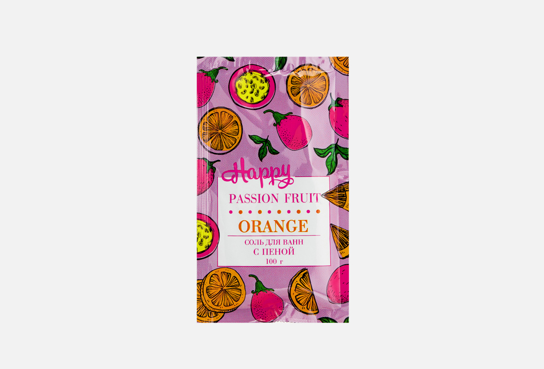 

Соль для ванн ЛАБОРАТОРИЯ КАТРИН, Happy, Orange and passionfruit 1 шт