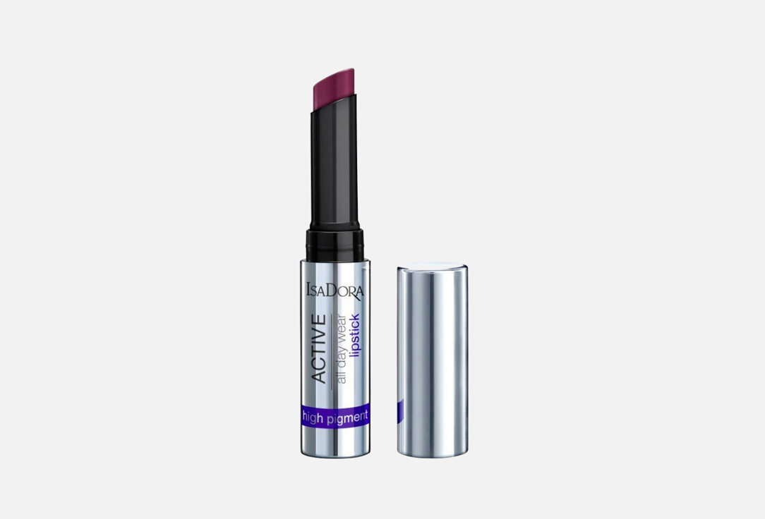 Помада стойкая матовая IsaDora Active All Day Wear Lipstick 13 Grape Nectar 