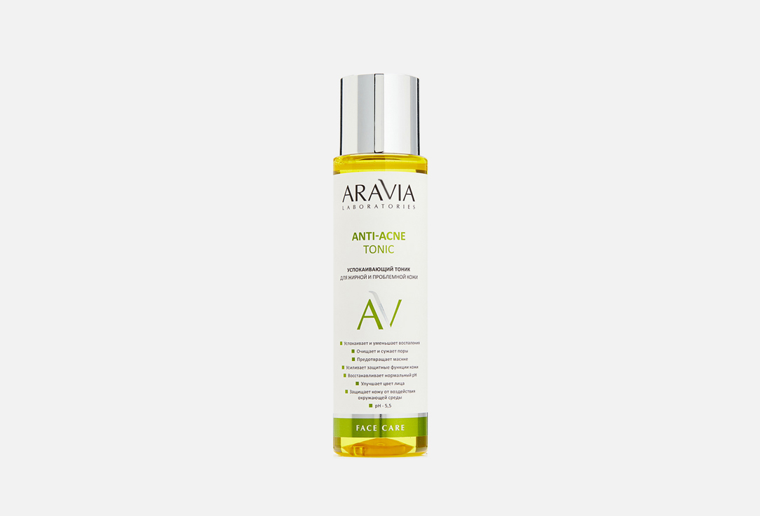 Изображение товара Успокаивающий тоник для жирной и проблемной кожи Aravia Laboratories Anti-Acne Tonic