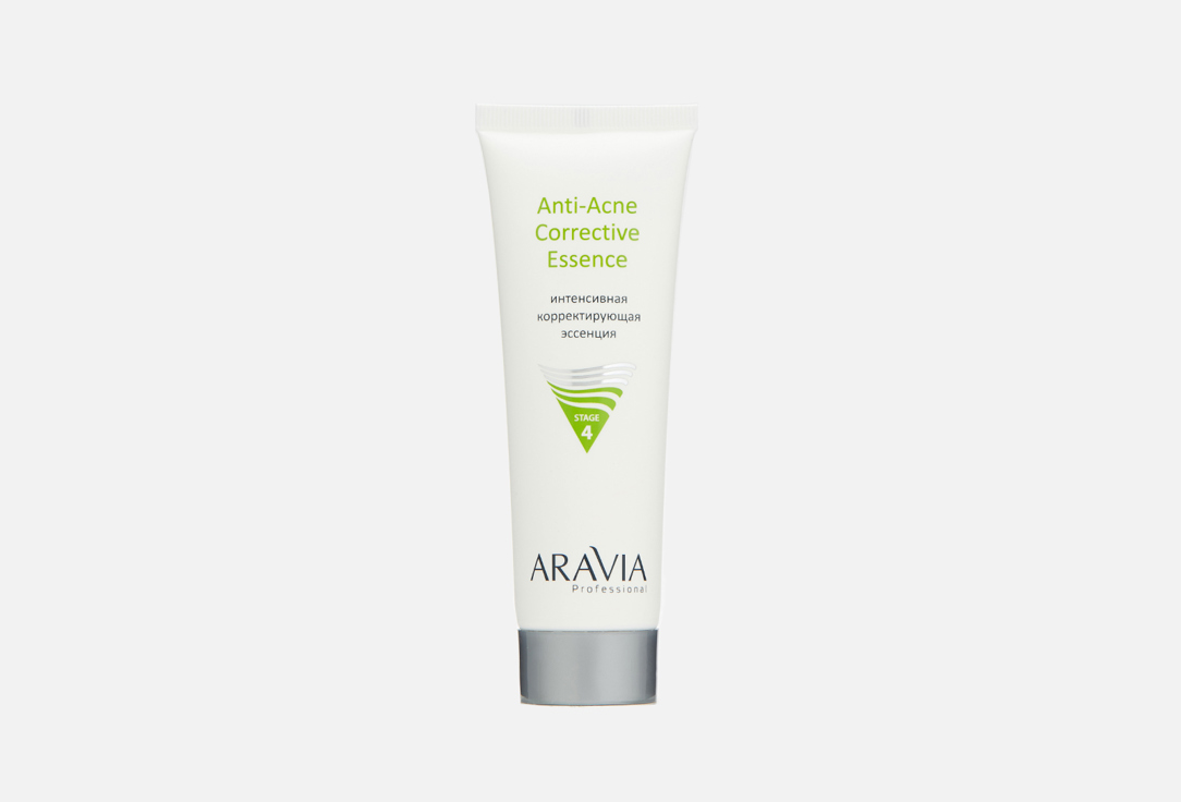 Интенсивная корректирующая эссенция для жирной и проблемной кожи ARAVIA PROFESSIONAL Anti-Acne Corrective Essence 50 мл aravia набор professional anti acne balance