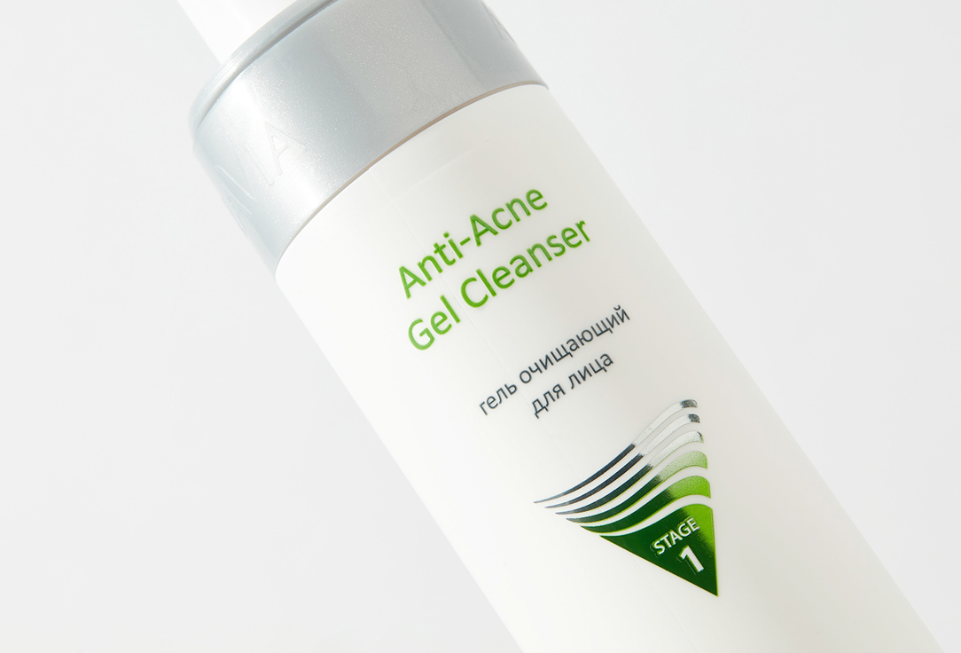 Гель очищающий для жирной и проблемной кожи лица  ARAVIA Professional Anti-Acne Gel Cleanser 