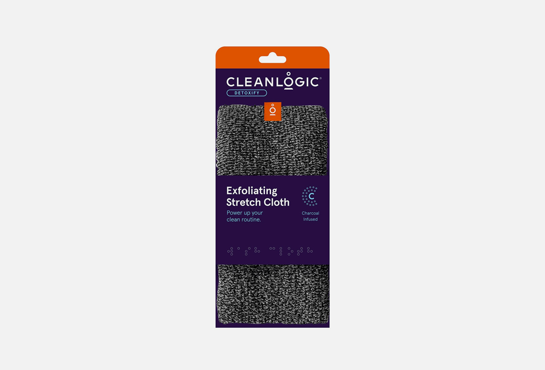 Мочалка для тела CLEANLOGIC Detoxify Exfoliating Stretch Cloth 1 шт