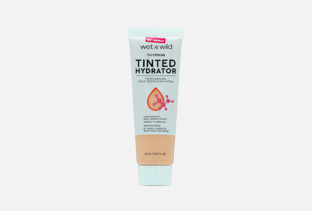 Основа тональная Wet n Wild Bare Focus Tinted Hydrator medium tan