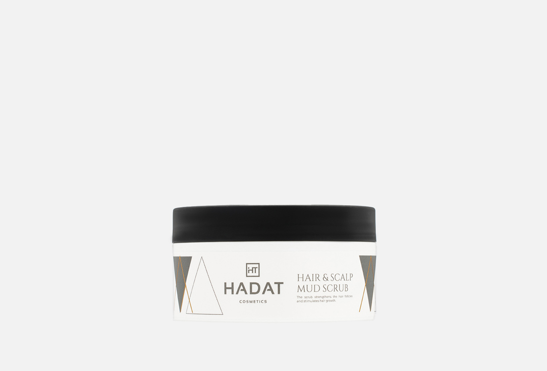 Очищающий скраб с морской солью для волос и кожи головы Hadat Cosmetics HAIR & SCALP MUD SCRAB 