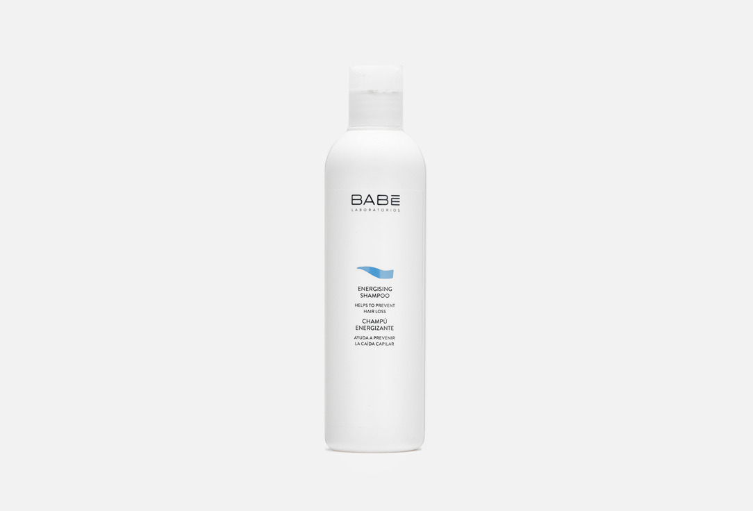 Питательный шампунь против выпадения волос LABORATORIOS BABE ENERGIZING SHAMPOO 250 мл мыло масляное laboratorios babe travel size oil soap