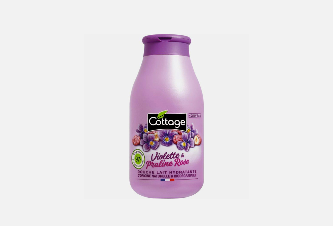 

Молочко для душа увлажняющее COTTAGE, VIOLET & PINK PRALINE 250 мл