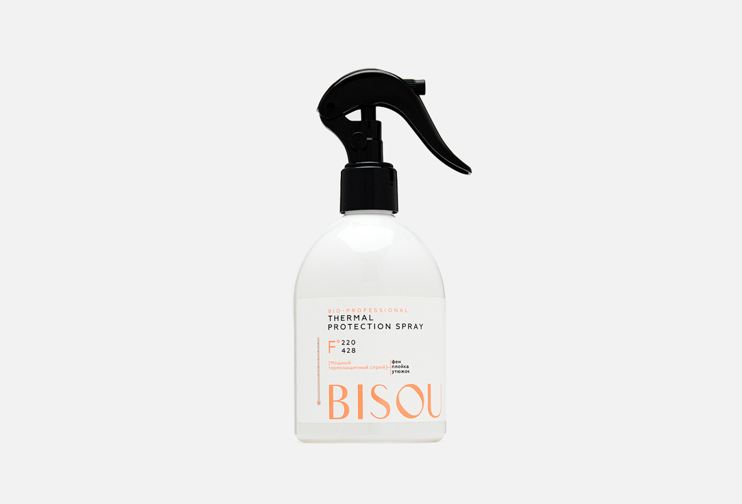 спрей для ухода за волосами bisou термозащитный спрей для укладки волос защита до 220с Термозащитный спрей, защита до 220С BISOU Thermal protection spray, protection up to 220C 285 мл
