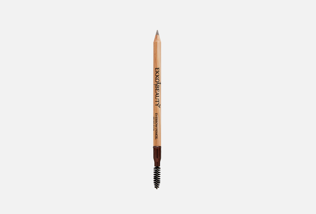 Карандаш для бровей  EKKO BEAUTY Eyebrow Pencil  02, medium brown