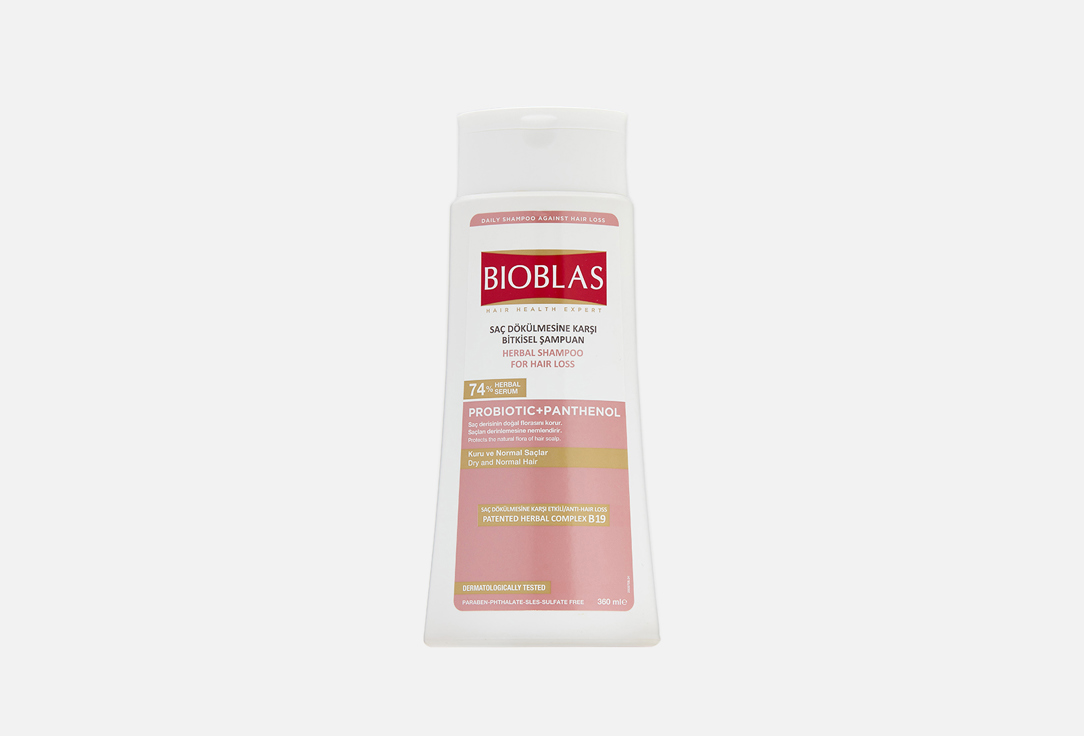 

Шампунь для волос BIOBLAS, ANTI-HAIR LOSS INTENSIVE MOUSTURIZING SHAMPOO 360 мл