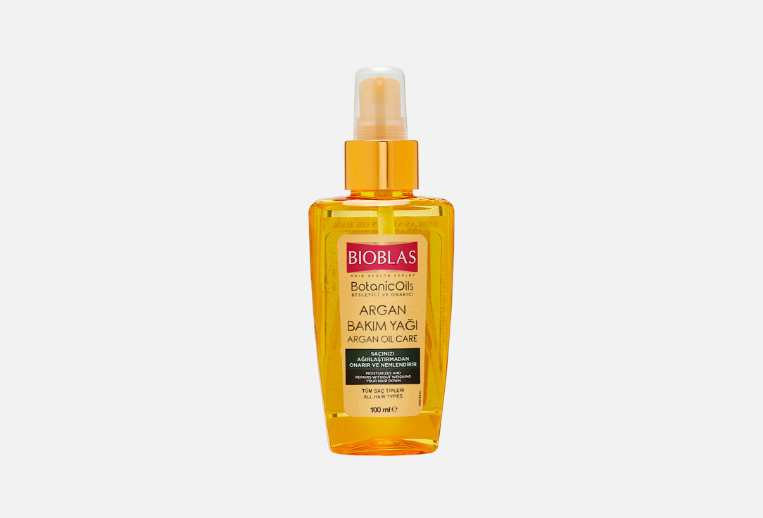 Изображение товара Увлажняющее масло для волос Bioblas BOTANIC OILS ARGAN HAIR CARE OIL