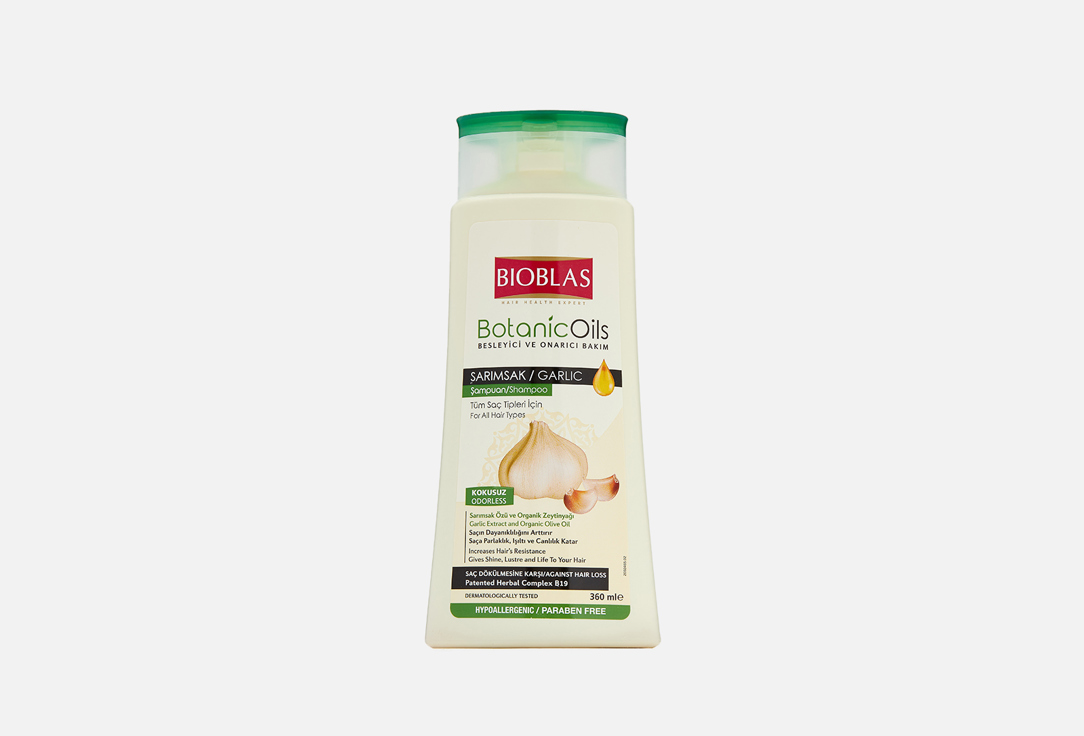 BOTANIC OILS GARLIC SHAMPOO  360 