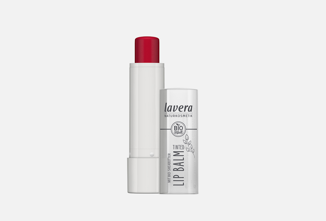 Бальзам для губ Lavera TINTED LIP BALM 03, Strawberry Red 