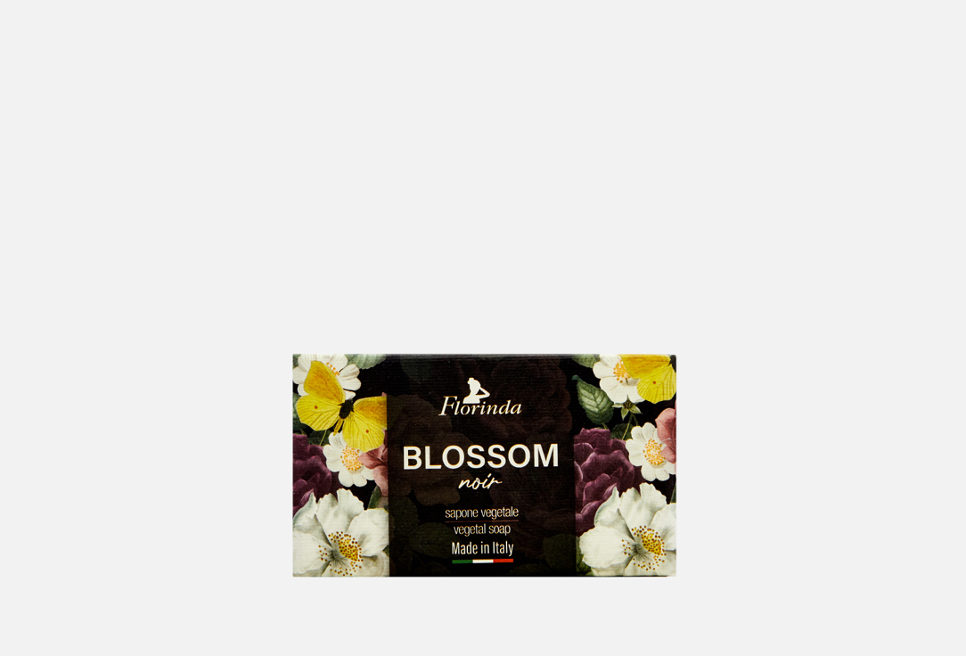 Мыло FLORINDA Blossom noir 200 г мыло твердое florinda blossom noir черные цветы 200 г