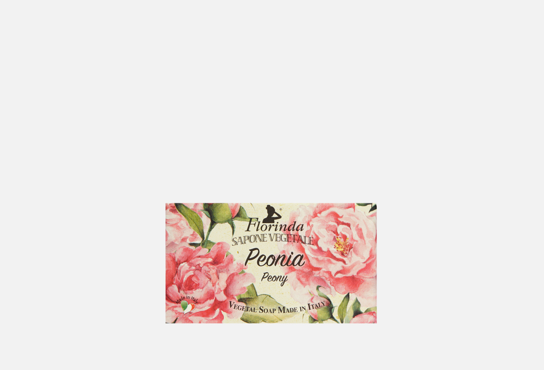 Изображение товара Натуральное твердое мыло FLORINDA Peonia с ароматом пионов 200 г