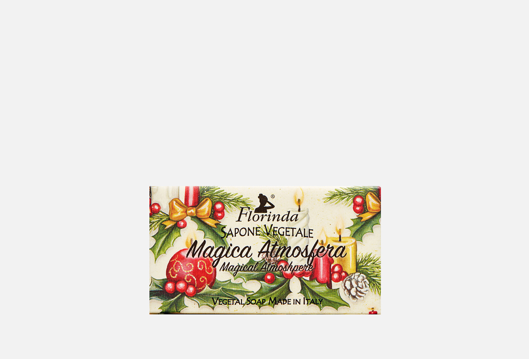 Изображение товара Твердое натуральное мыло Florinda Magica Atmosfera с ароматом Цветы Хлопка
