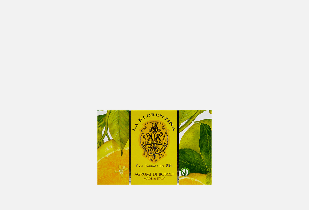 Изображение товара Мыло La Florentina Citrus 300 г, натуральное, с цитрусовым ароматом, Италия