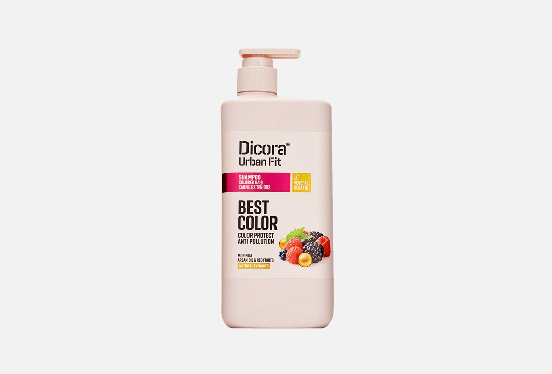 Шампунь для окрашенных волос с дозатором DICORA Best Color 800 мл шампунь для окрашенных волос dicora best color 400 мл