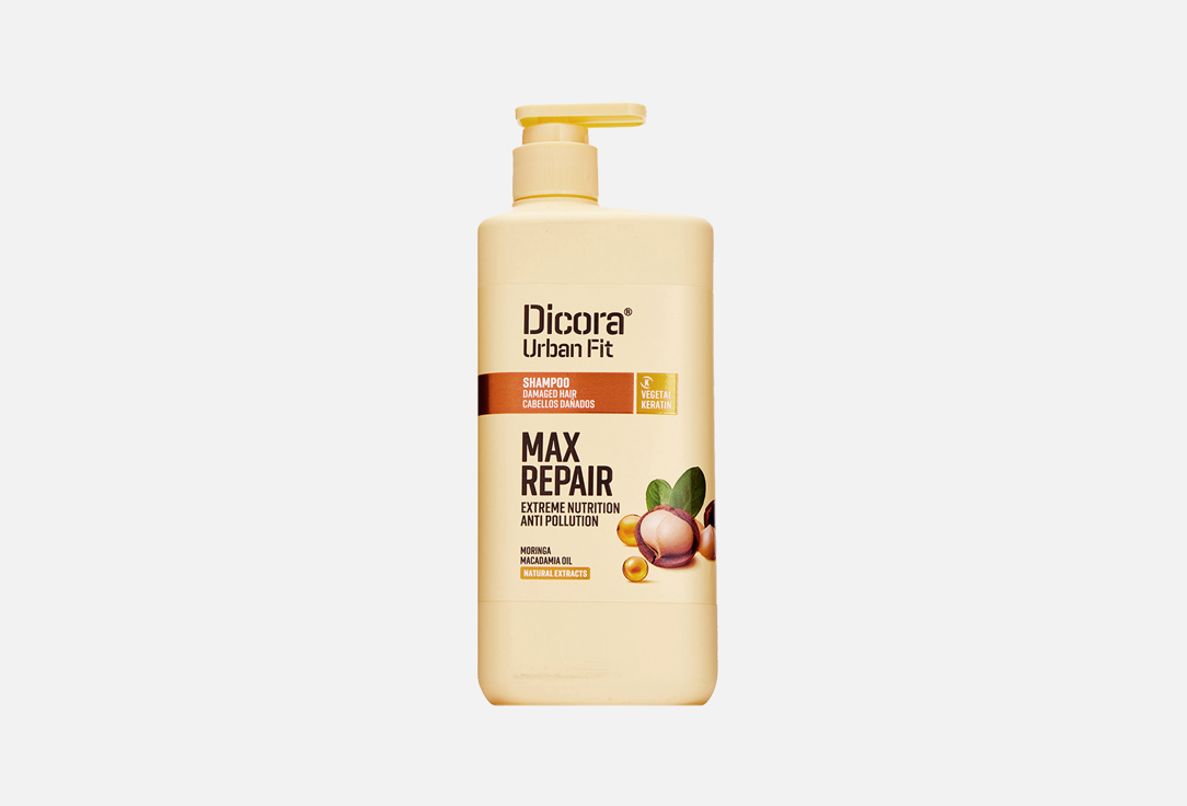 Шампунь для поврежденных волос с дозатором Dicora Max Repair  