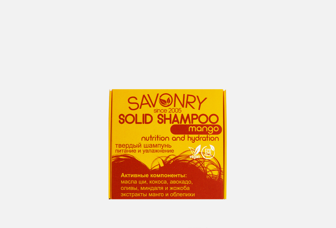 Изображение товара Шампунь твердый Savonry MANGO