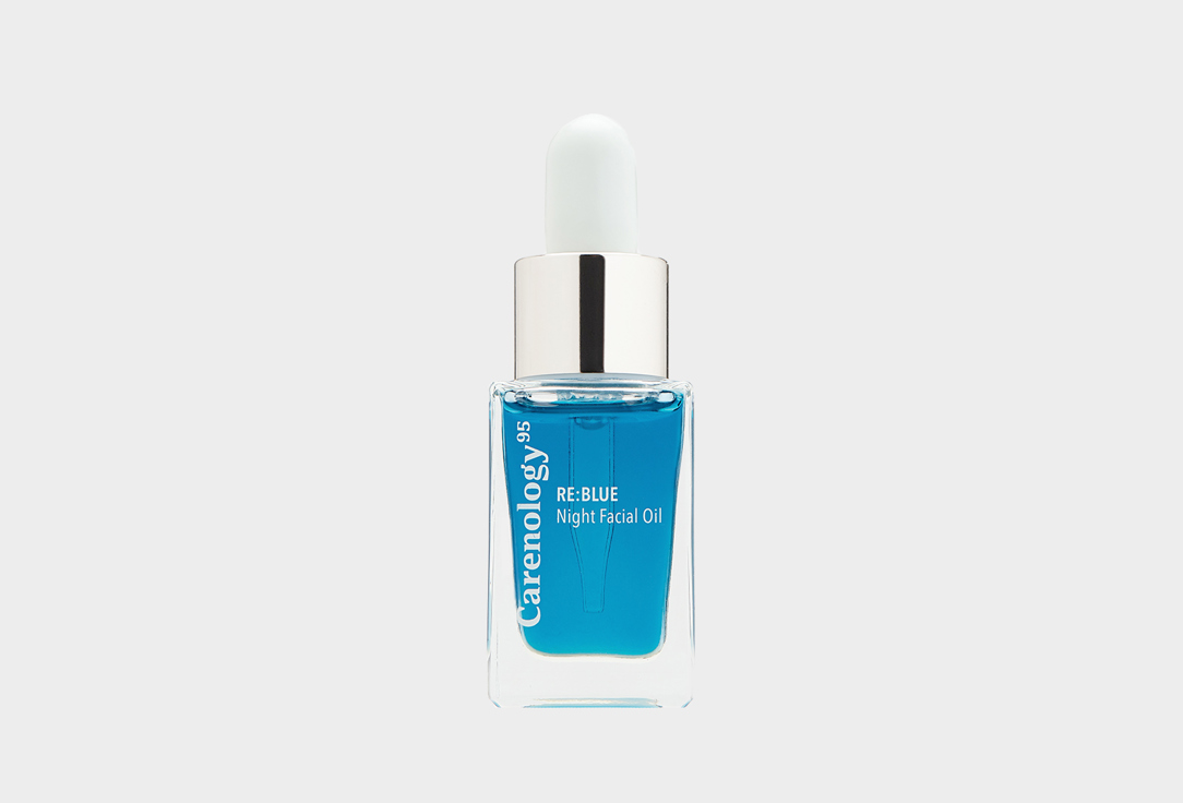 Восстанавливающее ночное масло для лица с голубой пижмой CARENOLOGY95 RE:BLUE Night Facial Oil 15 мл