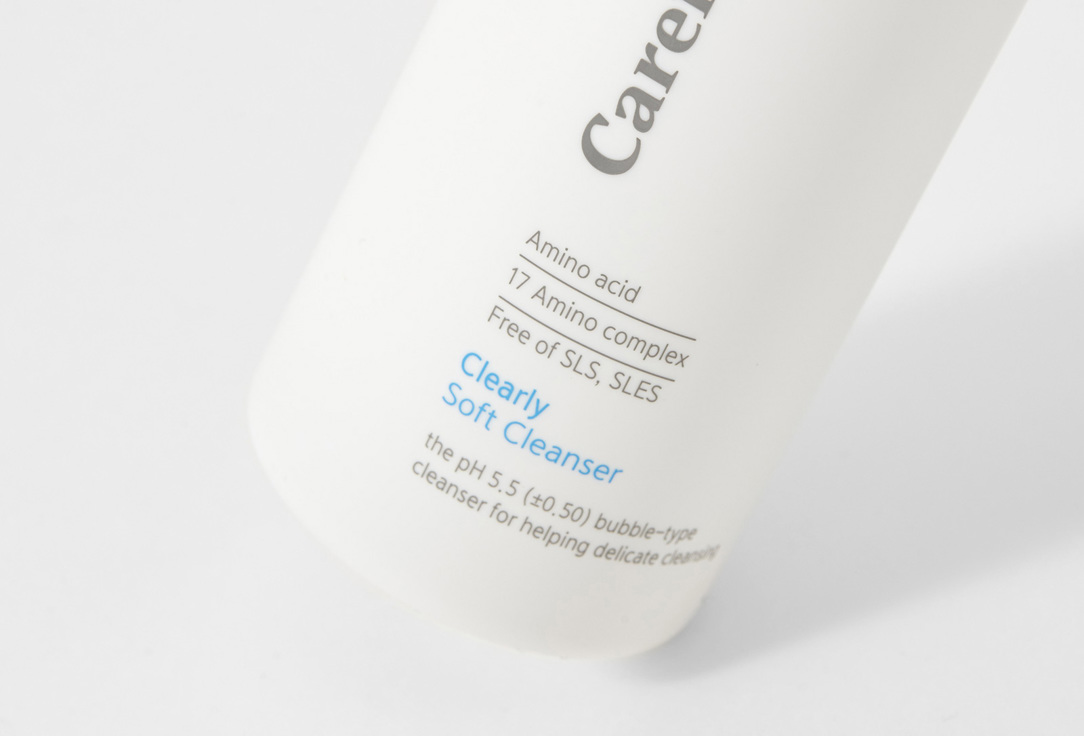 Мягкая пенка для очищения кожи лица с аминокислотами Carenology95 Clearly Soft Cleanser 