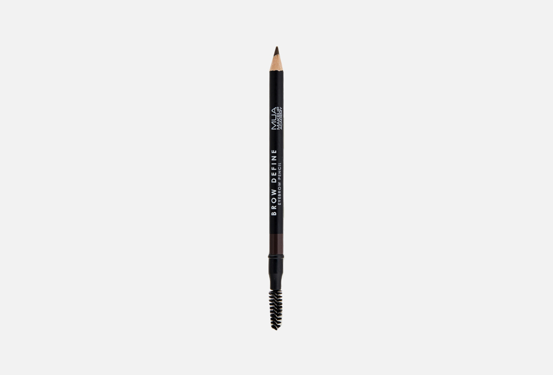 lollis карандаш для бровей eyebrow pencil тон 302 brown Карандаш для бровей с крышкой-точилкой MUA MAKE UP ACADEMY EYEBROW PENCIL 1.2 г