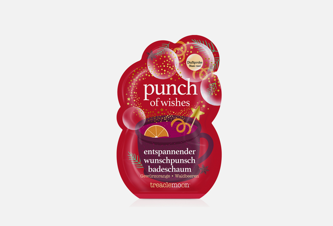 Пена для ванны TREACLEMOON Punch of wishes 80 г пена для ванны treaclemoon apple cinnamon magic 80 гр