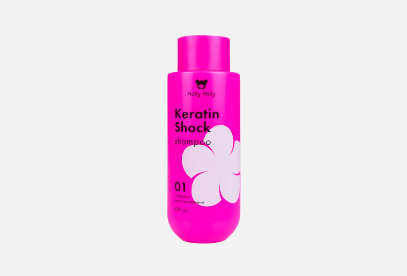 HOLLY POLLY Шампунь восстанавливающий Keratin Shock 400 мл — купить ...
