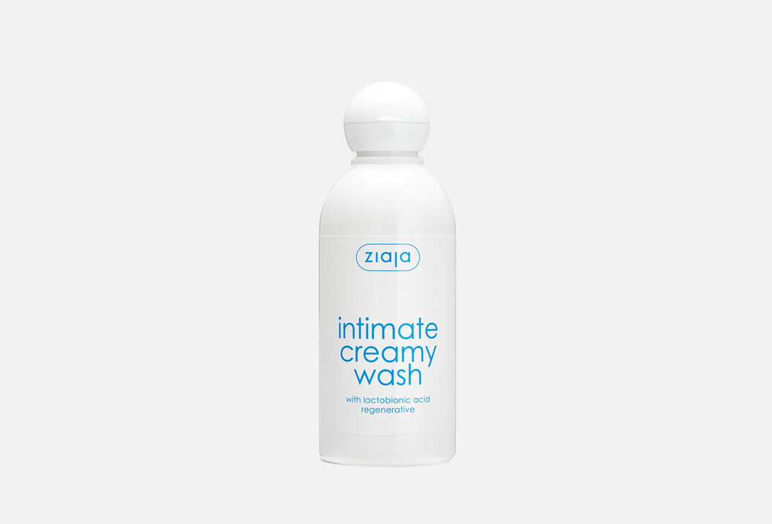 Крем-гель для интимной гигиены с лактобионовой кислотой (flip top) Ziaja Intimate creamy wash 
