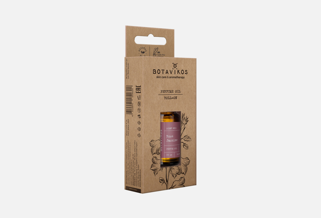 Масло парфюмированное  Botavikos rose-jasmine 