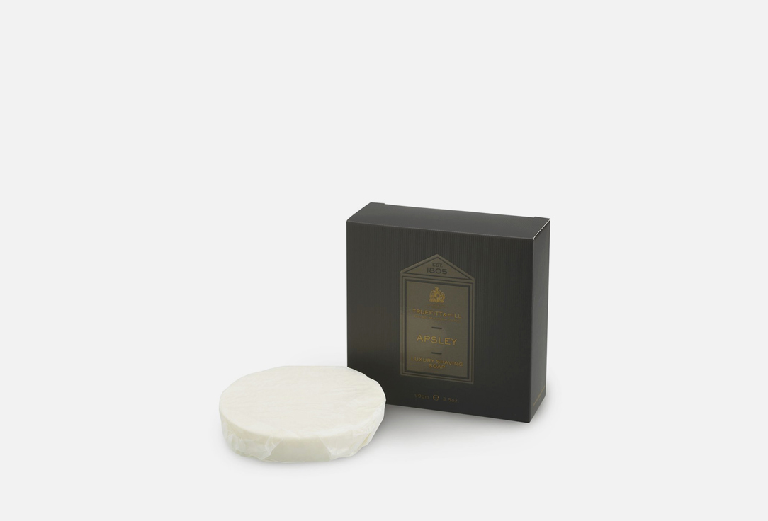 цена Люкс-мыло для бритья (Запасной блок) TRUEFITT & HILL Apsley Luxury Shaving Soap Refill 99 г