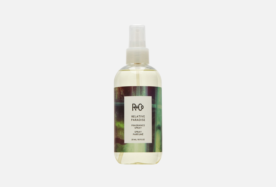 цена ароматизированный спрей для волос Похожий на рай R+CO RELATIVE PARADISE Fragrance Spray 251 мл