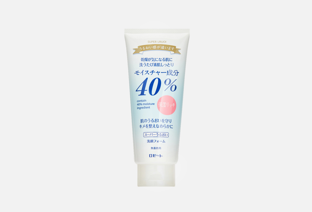 Изображение товара Интенсивно увлажняющая пенка для умывания с растительными экстрактами ROSETTE 40% увлажнения с ароматом белых цветов