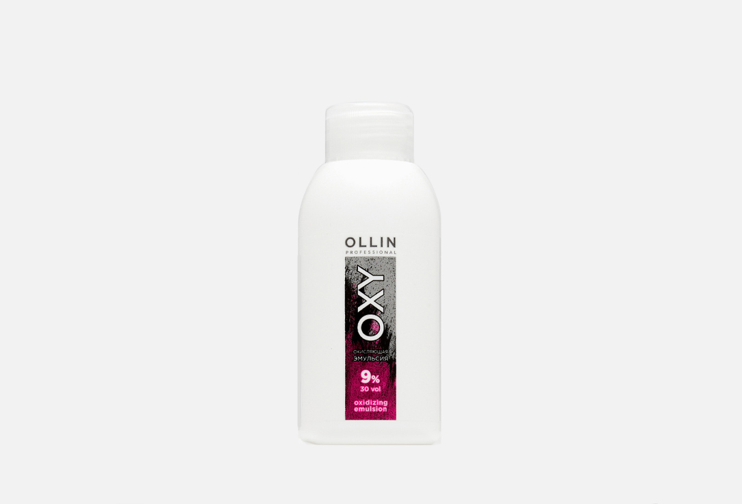 ollin professional окисляющая эмульсия oxy 9 % 1000 мл Окисляющая эмульсия OLLIN PROFESSIONAL OXY 9% 30vol 90 мл