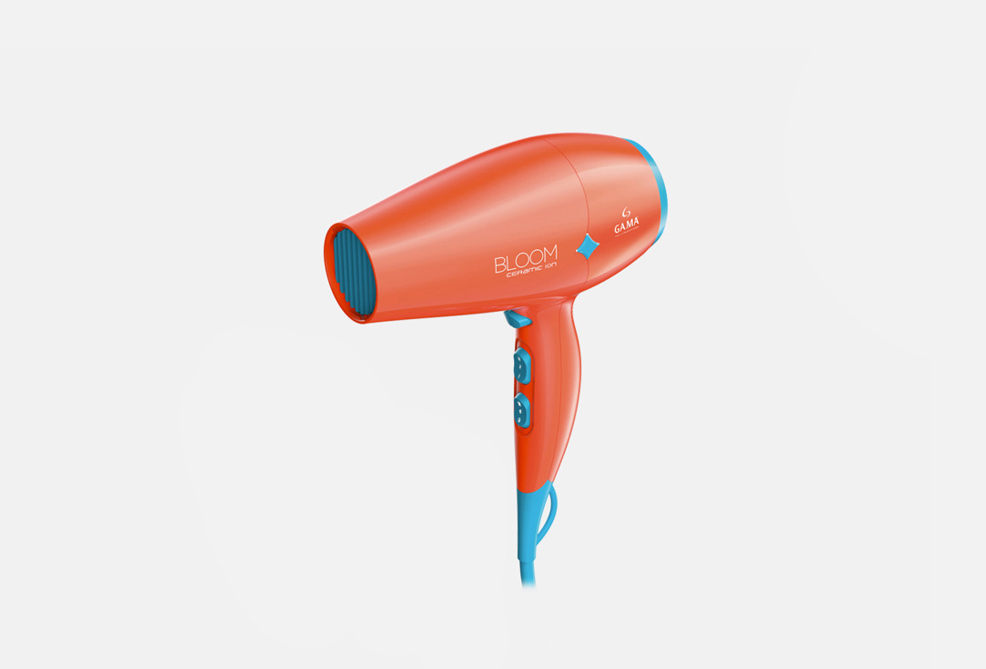 

Электрофен для волос оранжевый GA.MA, DIAMOND BLOOM ORANGE 1 шт