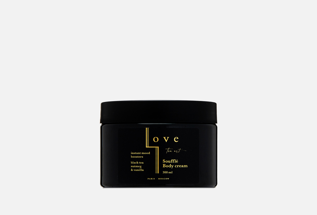

Крем суфле для тела LOVE TEA ART, Black tea, Nutmeg & Vanilla 300 мл