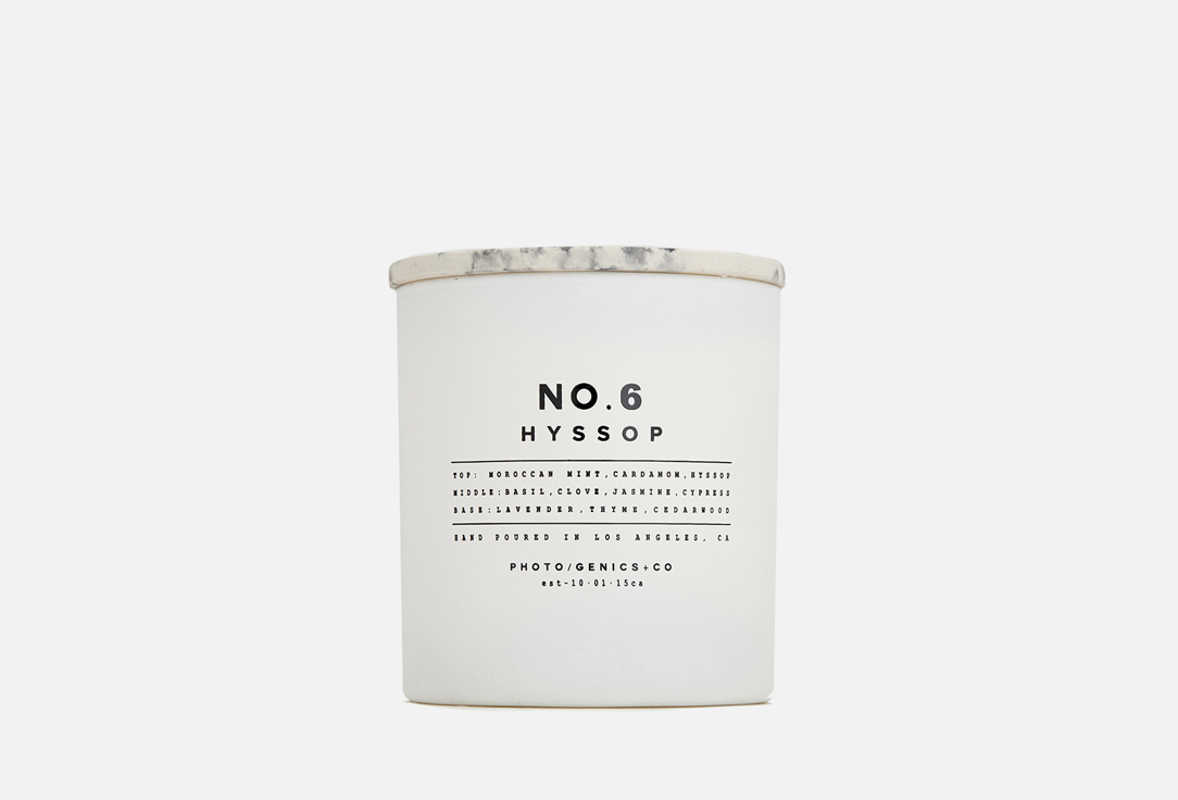 

Свеча в стеклянной вазе PHOTO-GENICS + CO, Hyssop 226 г