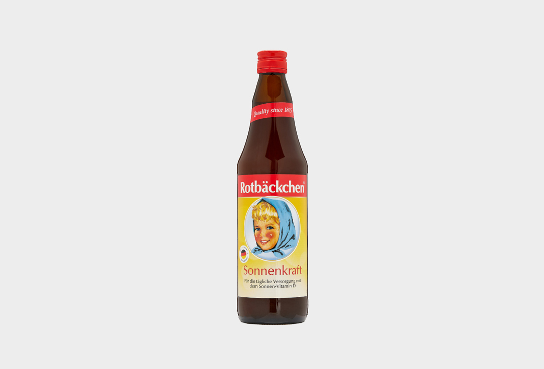 Мультифруктовый сок с кальцием и витамином D3 Rotbäckchen Sonnenkraft 