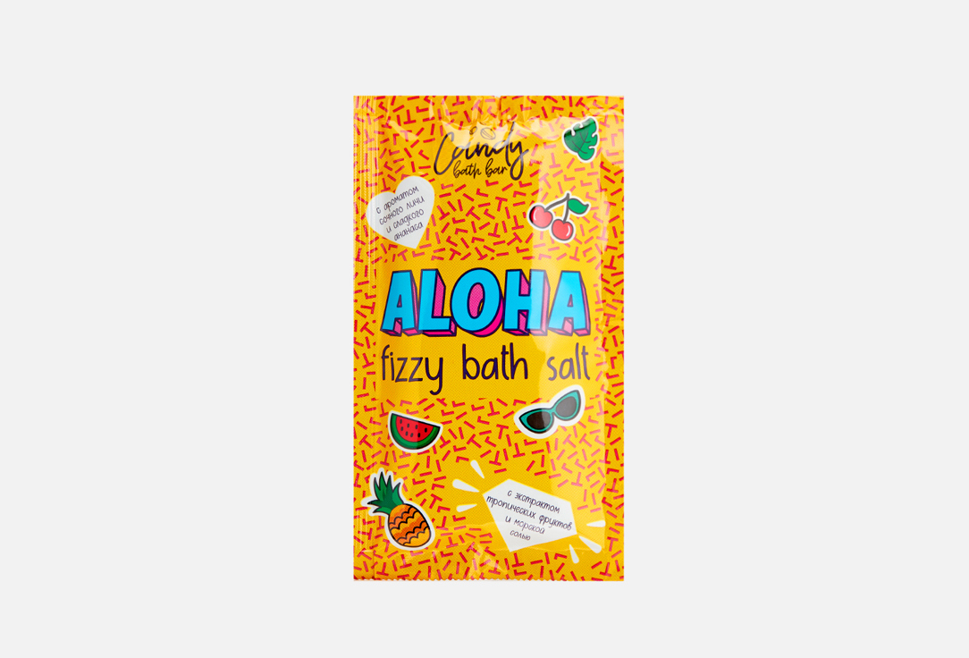 

Шипучая соль для ванн ЛАБОРАТОРИЯ КАТРИН, Candy bath bar "Aloha" 100 г