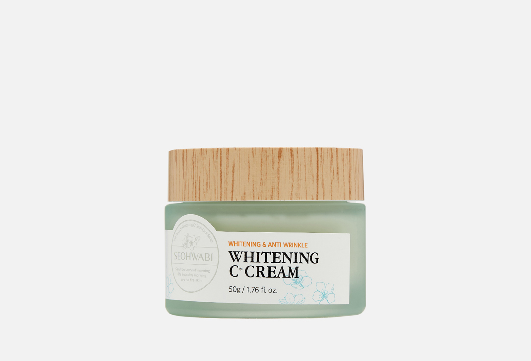 цена Выравнивающий тон кожи крем С+ SEOHWABI Whitening C+ Cream 50 г