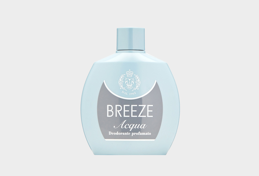 Изображение товара Парфюмированный дезодорант Breeze Squeeze Acqua без газа 100 мл для всей семьи
