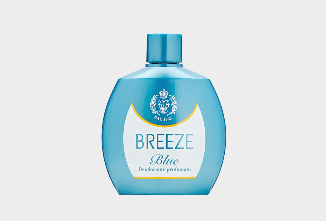 Дезодорант парфюмированный BREEZE DEODORANT SQUEEZE BLUE 100 мл дезодорант парфюмированный breeze deodorant squeeze neutro 100 мл