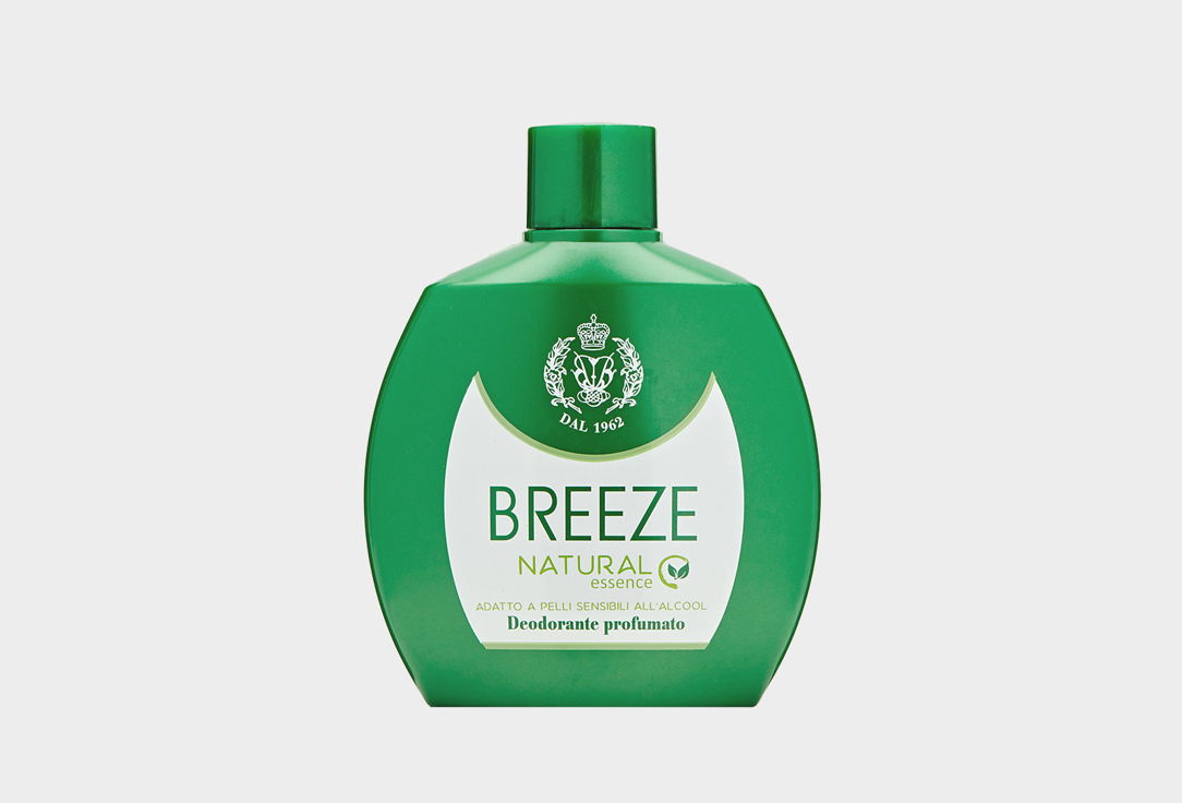 Дезодорант парфюмированный BREEZE DEODORANT SQUEEZE NATURAL ESSENCE 100 мл дезодорант парфюмированный breeze deodorant squeeze donna 205 100 мл