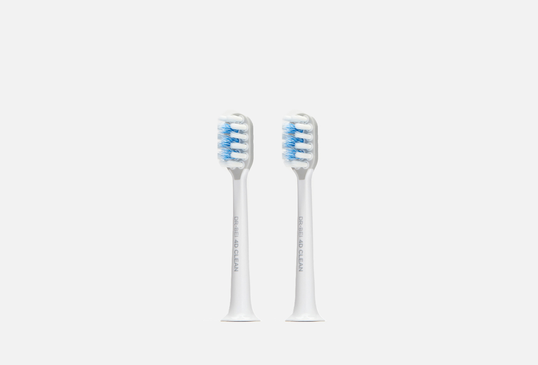 Насадка для электрической зубной щетки, голубая DR.BEI 4D Clean Голубая