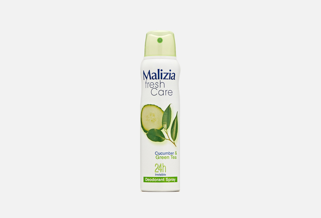 Дезодорант-антиперспирант MALIZIA DEO SPRAY CUCUMBER & GREEN TEA 150 мл